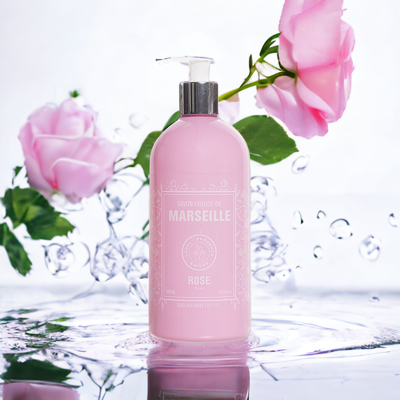 FLÜSSIGE SEIFE VON MARSEILLE - ROSA - 1000 ml