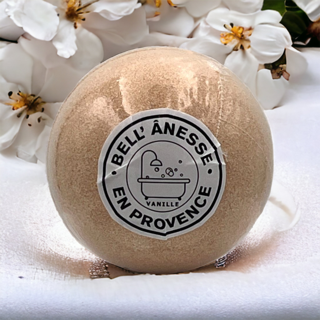 BOULE DE BAIN VANILLE ARTISANAL