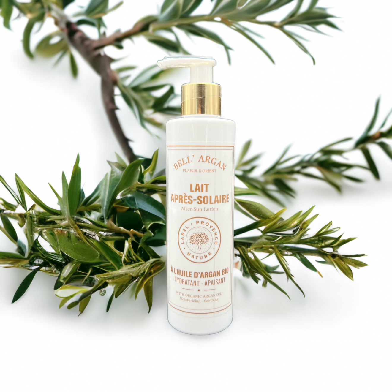 LAIT APRES SOLEIL A L’HUILE D’ARGAN BIO