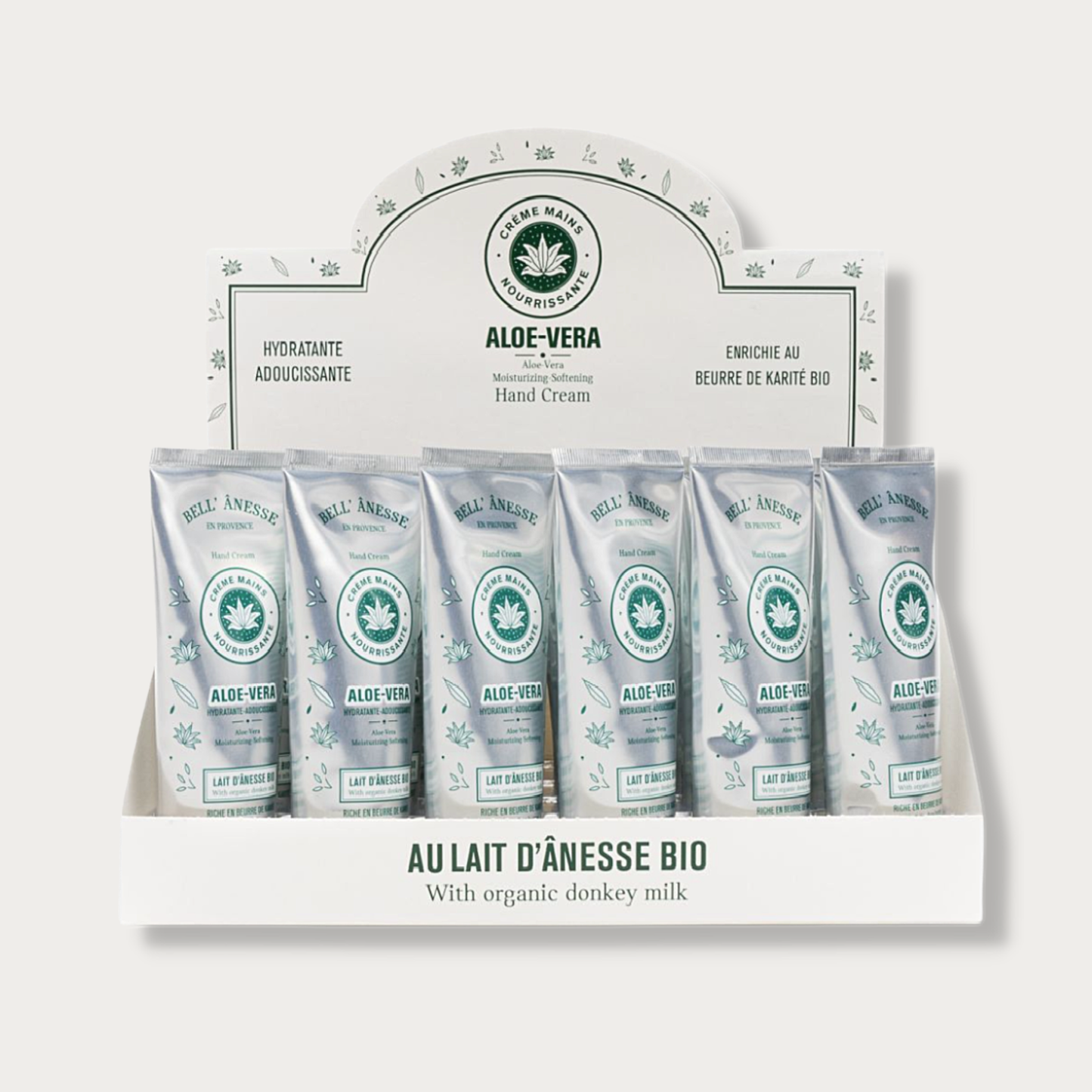 CRÈME MAINS ALOE VERA - LAIT D’ÂNESSE BIO