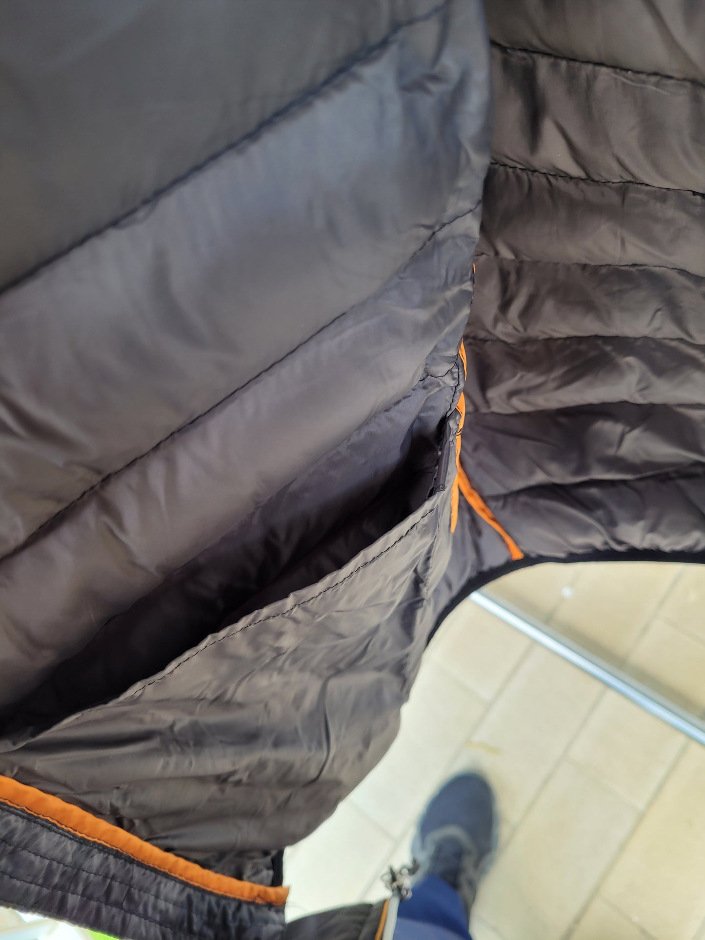 Doudoune légère camouflage homme – taille S – veste matelassée à capuche – style streetwear