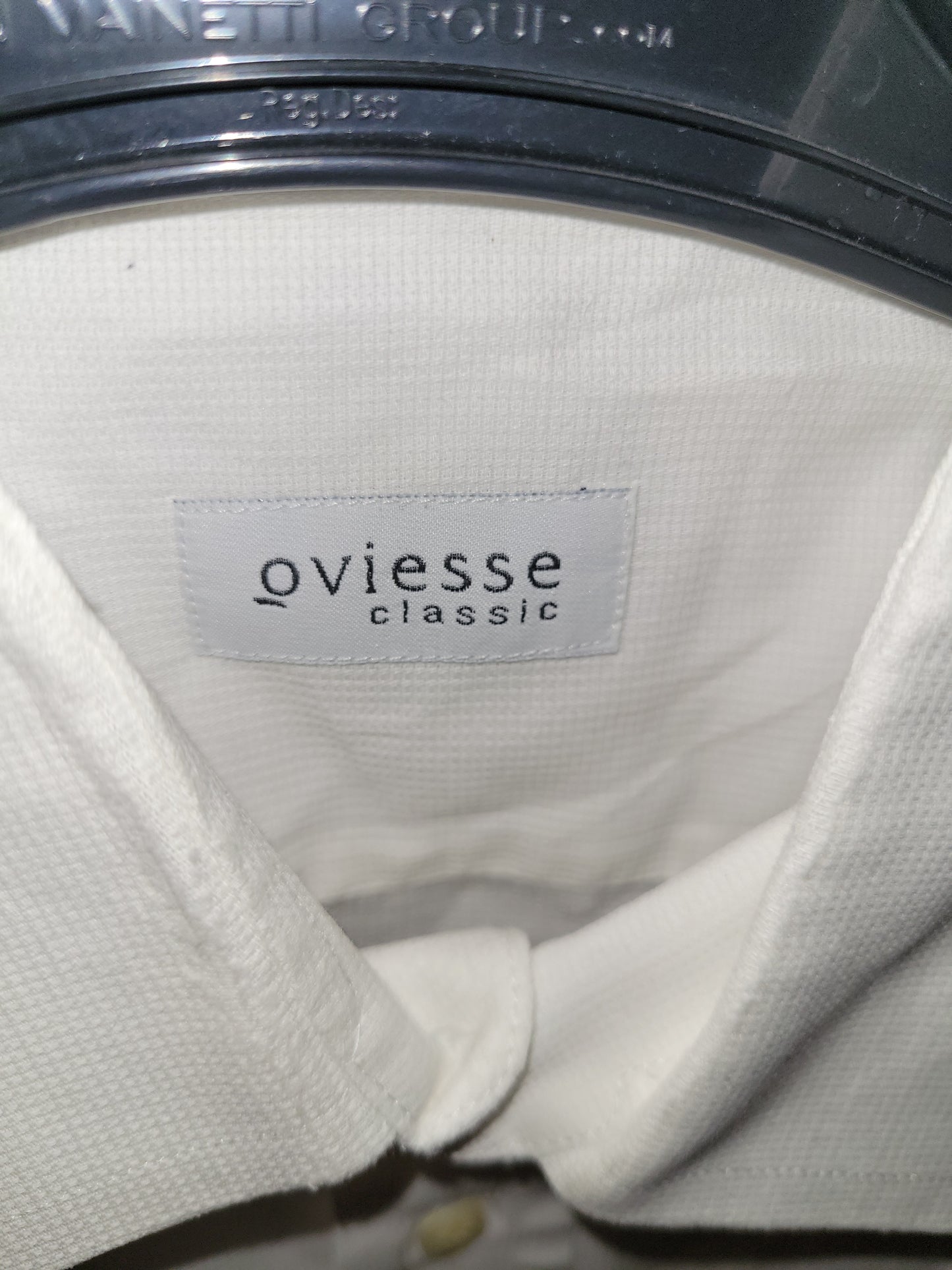 Chemise Blanche Homme Oviesse Classic Taille 41/16 – Chemise Chic Élégante Old Money Business Casual