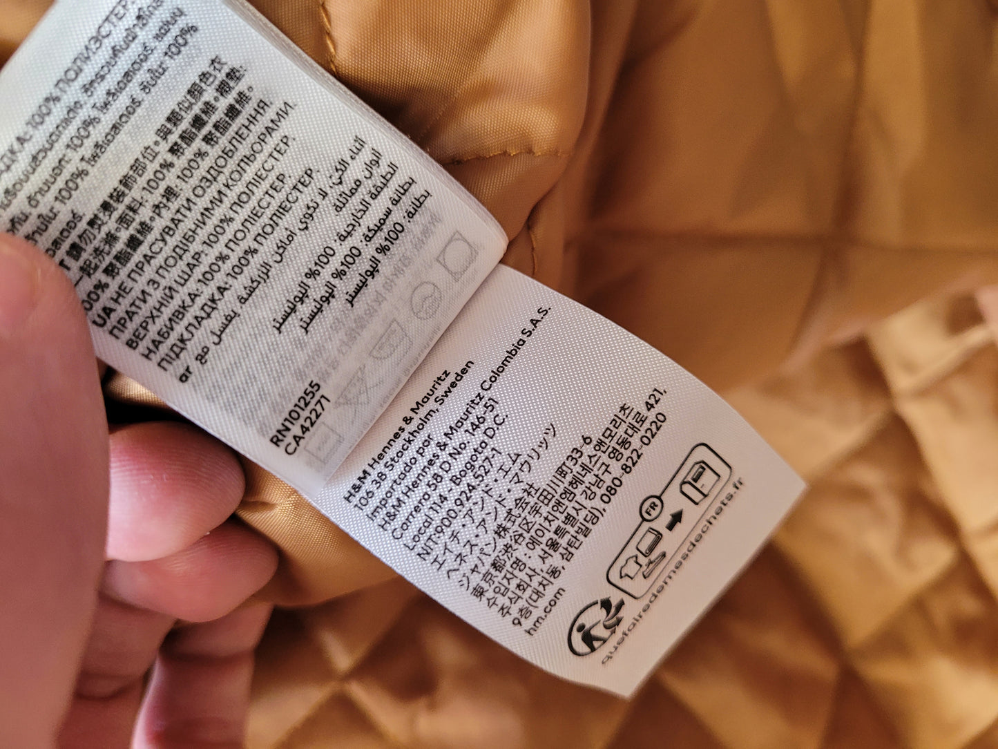 Veste Légère Utility H&M L.O.G.G. - Multi-poches - Noir - Taille L - Très Bon État